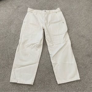 J. Crew Women's White Ankle Pants 🤍 size: 30